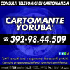 il cartomante yoruba legge i tarocchi tutti i giorni dalle ore 9 alle 21